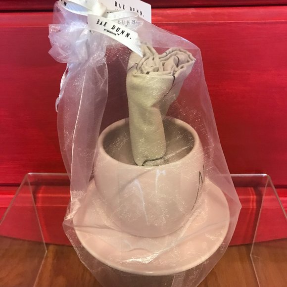 Rae Dunn Mom Tea cup and towel gift set NWT Mother's Day - Picture 6 of 9